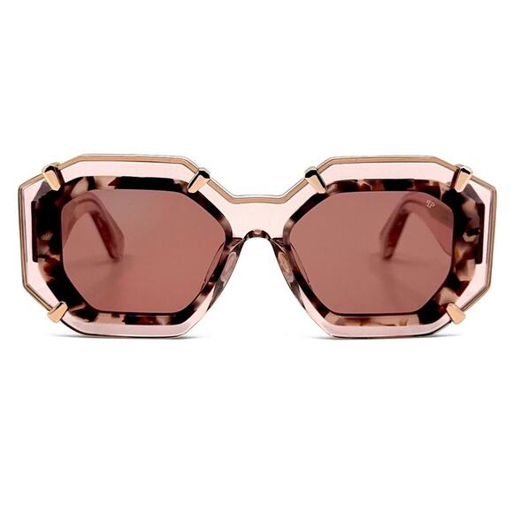 NEW!!! PHILIPP PLEIN Sunglasses Plein Supreme Star SPP098V Col.0D48, Aut… - Picture 1 of 11